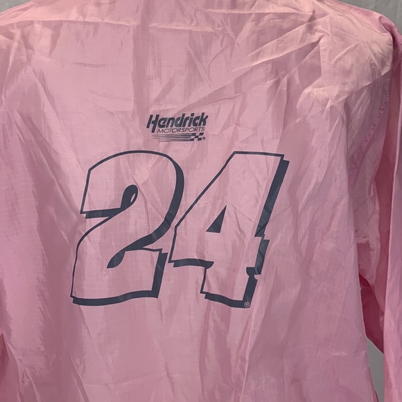 NASCAR Chaser Authentics Pink #24 Jeff Gordon Windbreaker Size XL - Picture 12 of 15